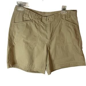 Tsunami cargo shorts size 8 tan 36 waist, 12 rise